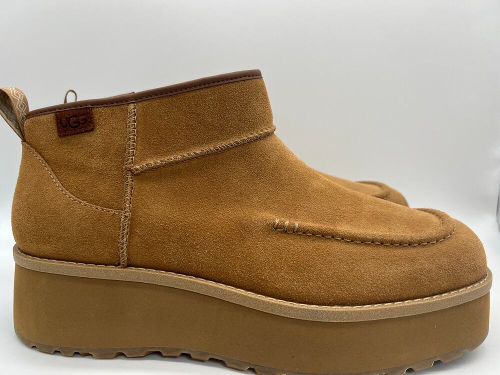 UGG Cityfunc Ultra Mini Boot Chestnut 1158193-CHE Women's Size 12 New